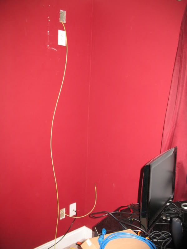 any easy way to get HDMI cable through support wall stud? AVS Forum